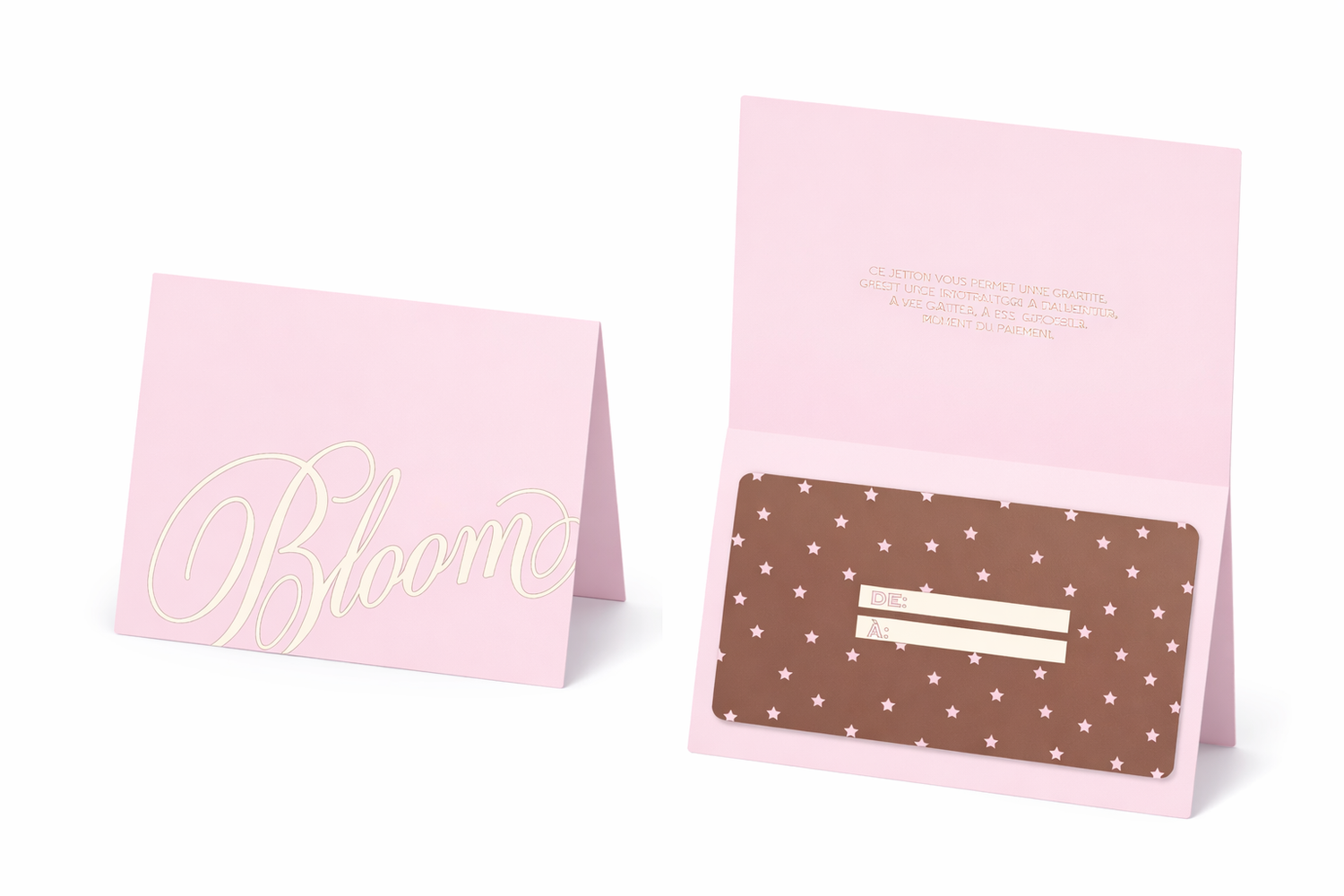 Carte cadeau Bloom